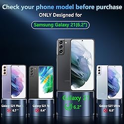 Hensinple for Samsung Galaxy S21 Case with