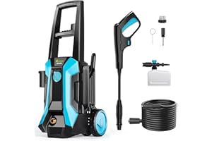 Electric Pressure Washer 4000 PSI High Pressure Washer with 23ft Outlet Hose and Adjustable Nozzle, 2.6GPM Power Washer Elect