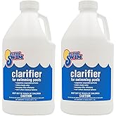 In The Swim Clarifier for Above Ground and Inground Swimming Pools - Coagulates Debris to Clear Swimming Pool Water - Increases Filter Efficiency - 1 Gallon