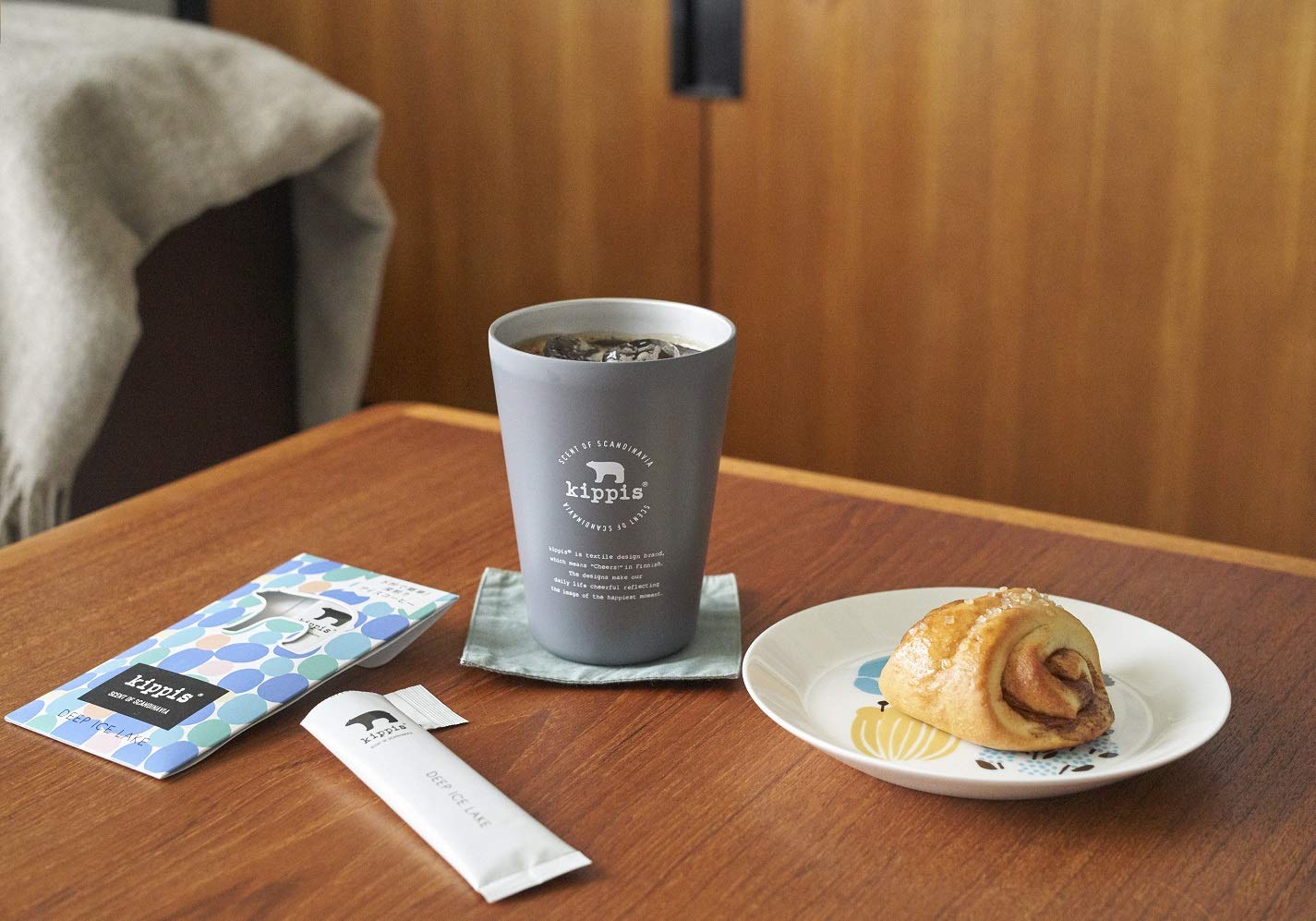 kippis cup coffee tumbler book gray ブランドブック本 雑誌付録 kippis(キッピス)カップコーヒータンブラー グレー 直接飲み物を入れても使える