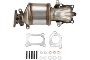 Torchtree 674-145 Front Left Catalytic Converter For Pilot 2009-2021, Odyssey 2008-2019, MDX 2010-2020, Accord 2008-2017, 3.5L, Stainless Steel High Flow Catalytic Convertor, Catalyst converter, 1pcs