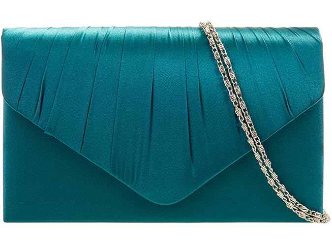 fi9®, Damen-Clutch, Handtasche, Satin, für Party, Ball, Braut, Abendveranstaltungen, Portemonnaie/Handtasche