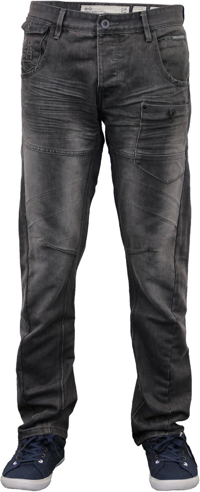 mens twisted leg jeans