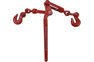 Mega Cargo Control Lever Chain Binder w/Grab Hook | 1/2" - 5/8" | Load Snap Binders for Flatbed, Truck, Trailer, Farm, Construction Heavy Duty (1 - Pack)