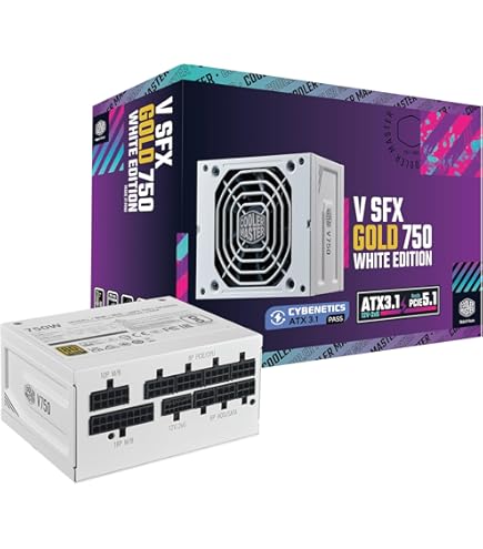 電源ユニット CoolerMaster V850 SFX GOLD WHITE EDITION Amazon.com: Cooler Master V850 SFX Gold 850W Small Form Factor PSU