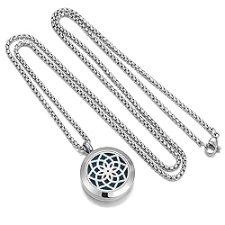 Aromatherapy Essential Oil Diffuser Necklace Tree