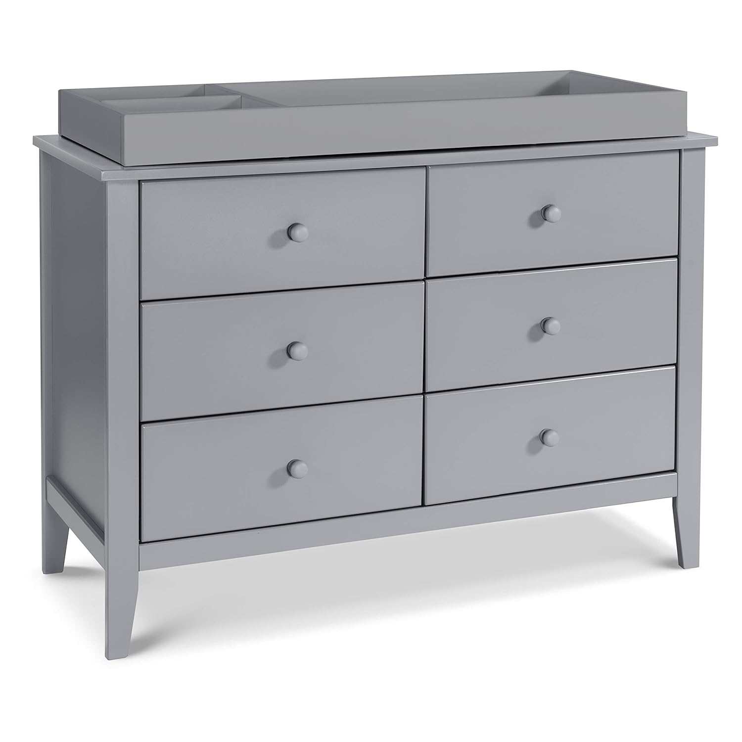 Carter's by Davinci Morgan 6-Drawer Dresser in Grey : Baby
