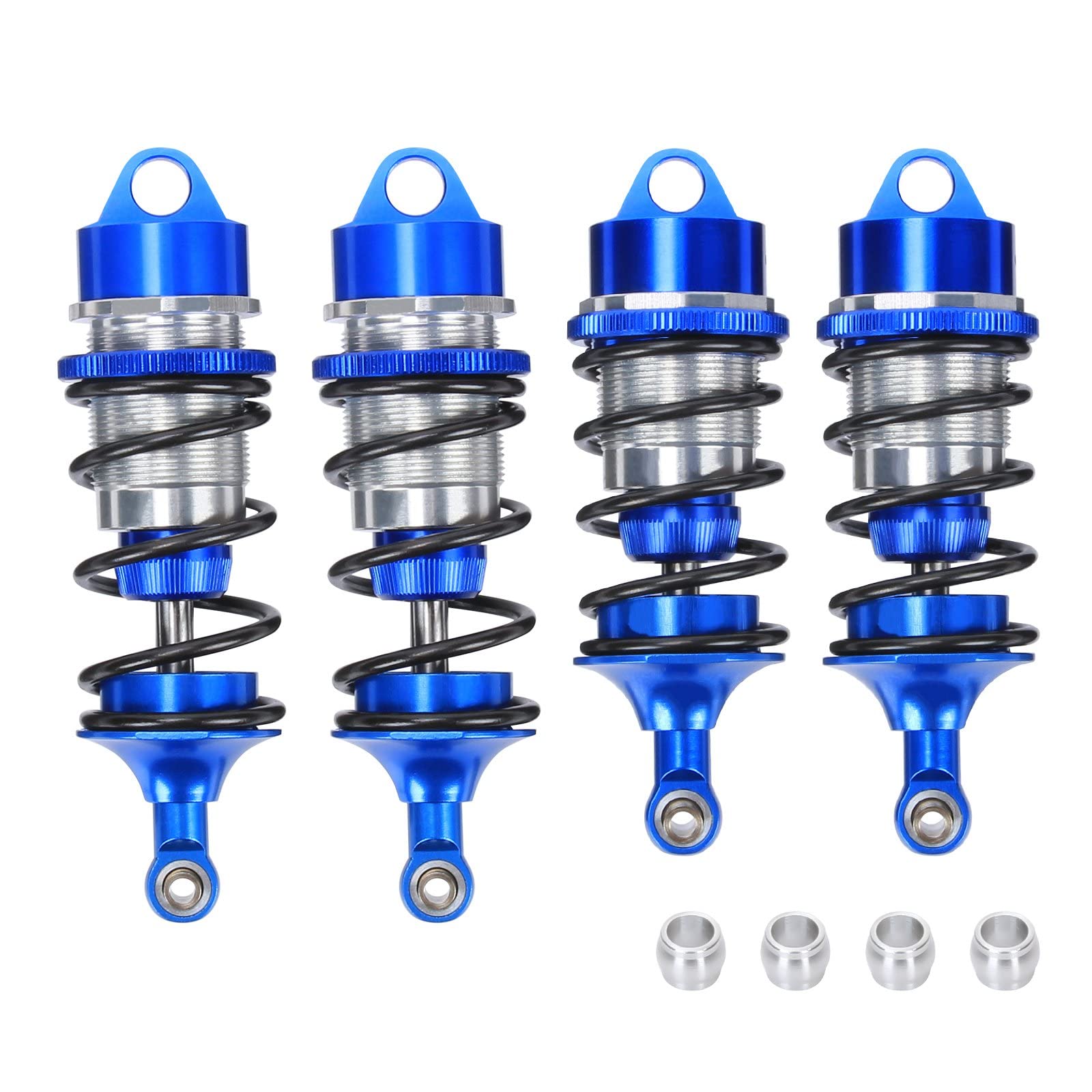 RCAWD Front Rear Shocks For Arrma FELONY INFRACTION LIMITLESS 6S BLX upgrade parts ARA330627 4pcs/set(Dark Blue)