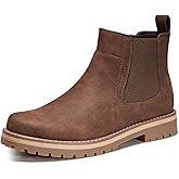 TruVeld Men's Chelsea Boots Class Dress Boots for Men Comfy Slip on Casual Ankle Boots