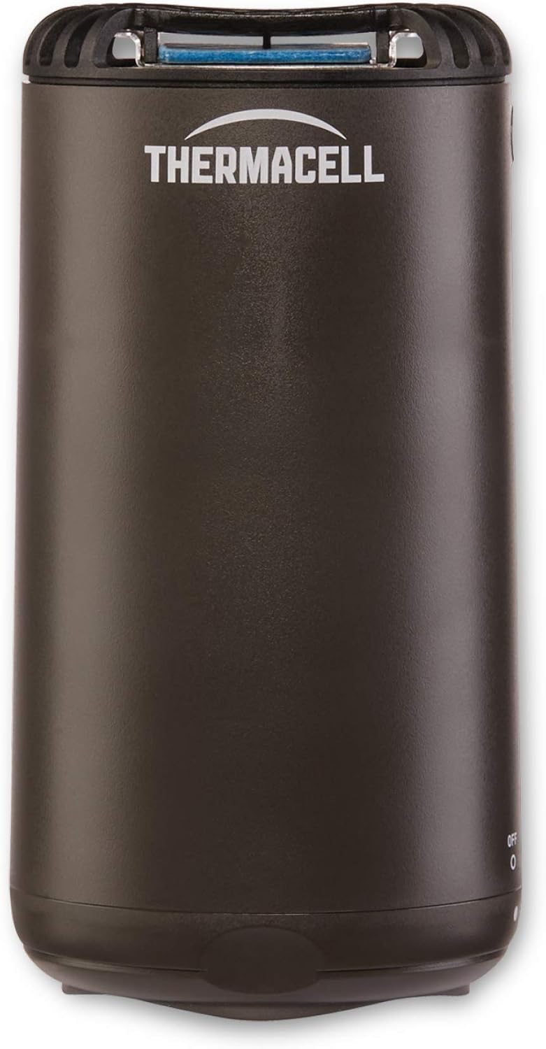 Thermacell Mückenabwehr Protect, innovatives Mückenschutz Standgerät im modernen Design, für Garten, Terrasse und Camping, graphit