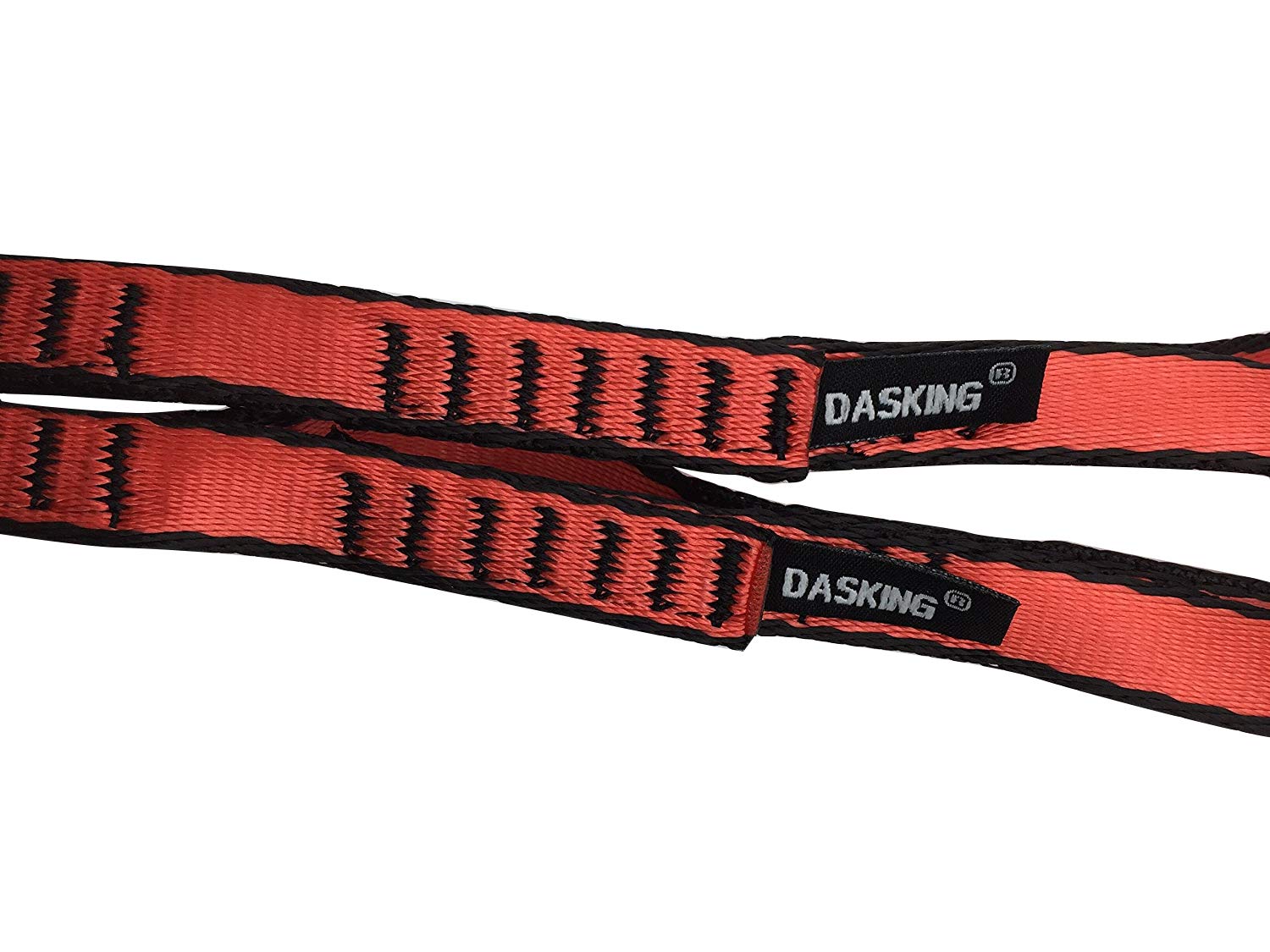 DASKING 2pcs Adjustable Daisy Chains 23KN Strong Climbing Strap Nylon