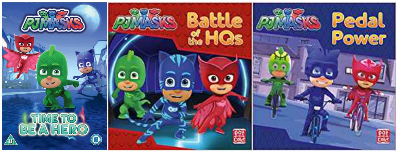 Pj Masks Collection Pj Masks Time To Be A Hero / Pedal Power A PJ