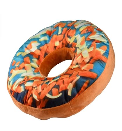 Amazon Com Doughnut Pillow Beudvo Ring Plush Soft Novelty Style