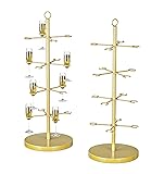 Gtouse 2 PCS Champagne Tower, Metal 4 Tire Wine