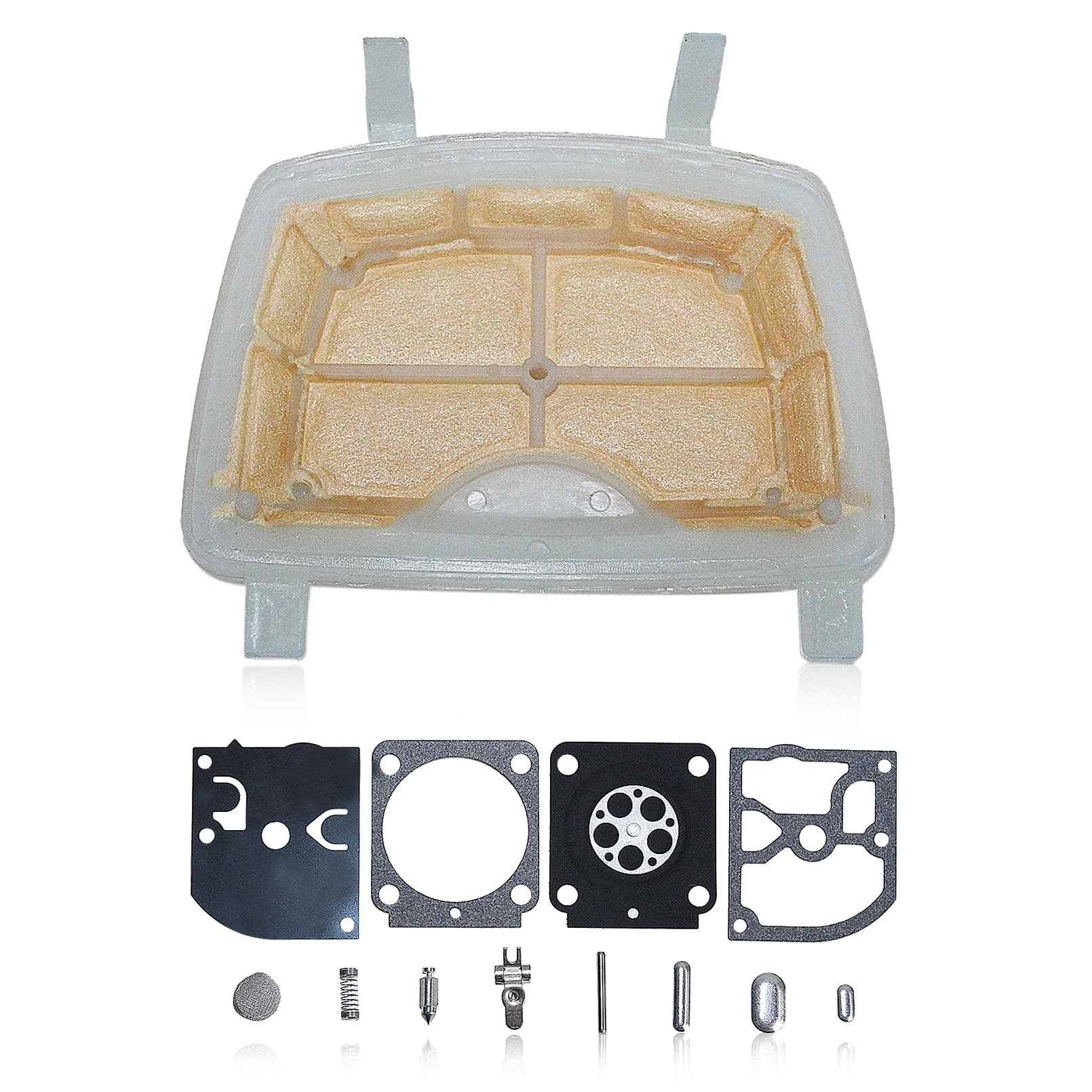 Gubeter Air Filter Carburetor Repair Kit, For Stihl Ms171 Ms181 Ms211 Chainsaw Part, 1139 120 1602