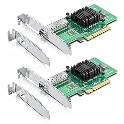 10Gtek 10Gb PCI-E NIC Network Card, Single