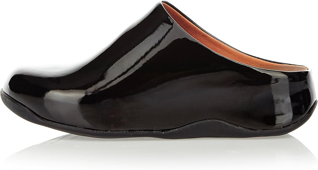 fitflop shuv patent black