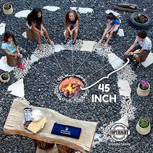 Extending Marshmallow Roasting Sticks 45 Sports & Outdoors, Outdoor Recreation, Camping & Hiking, Camp Kitchen, Cooking Utensils