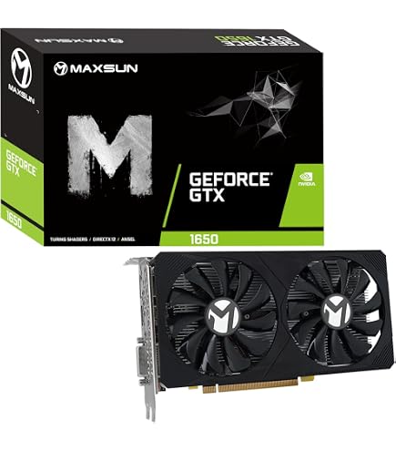MSI Gaming GeForce GTX 1650 128-Bit HDMI/DP/DVI 4GB GDRR6 HDCP