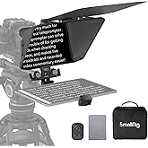 SmallRig Teleprompter for iPad for Androd Tablet up to 11 inch, NOT for Smartphone, SmallGoGo APP Supports PDF Picture Word T