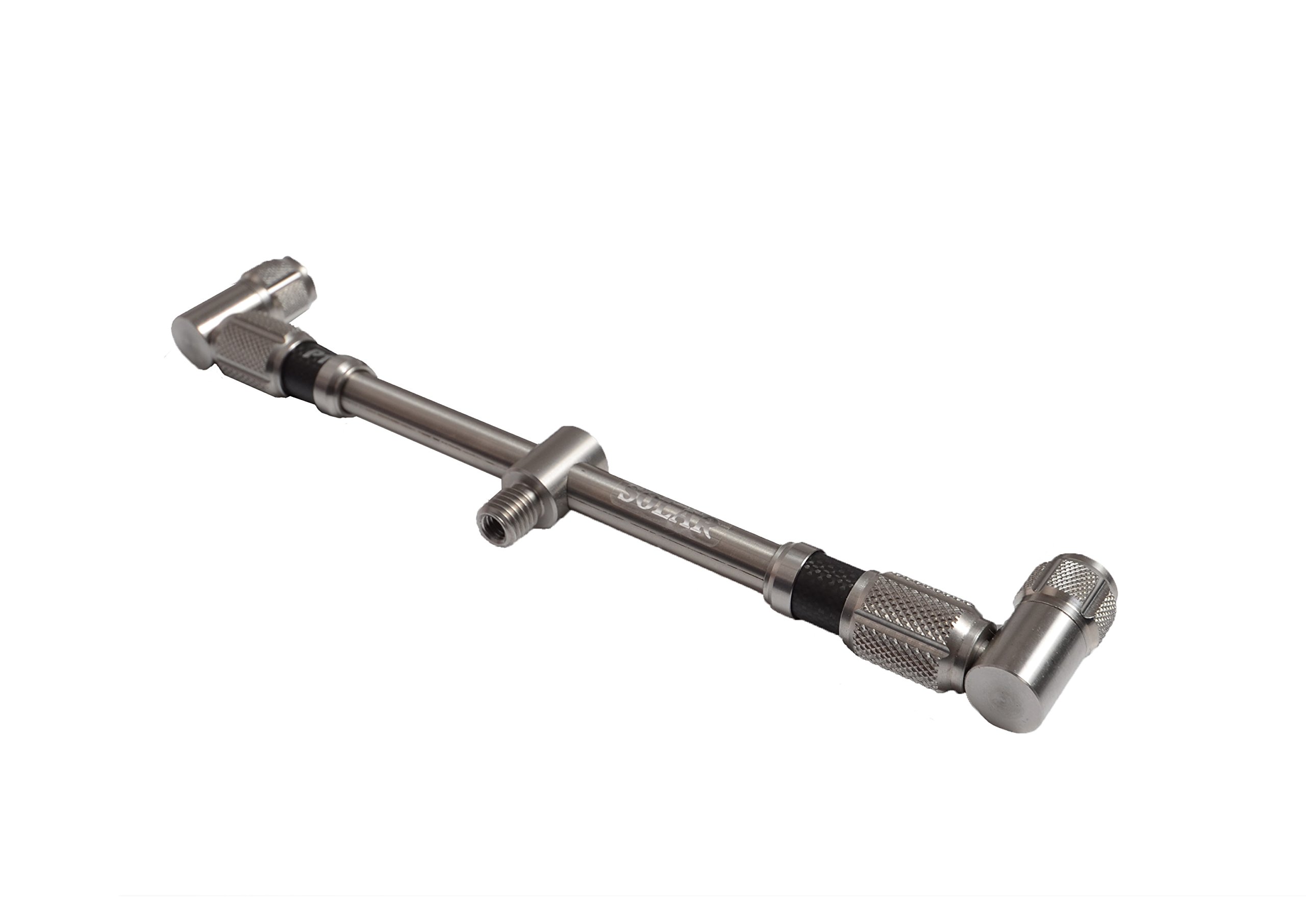 SOLAR TACKLE P1 2 ROD BACK BUZZER BAR STAINLESS STEEL