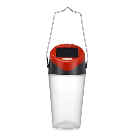 d.light S30 Family Solar Lantern with 0.3W in-built solar panel transparent textured safe for eyes