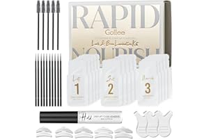 Brow Lamination Kit Lash Lift Kit - Complete Set At Home Eyelash Perm Kit for Natural Curling Long-Lasting, Instant Eyelash L