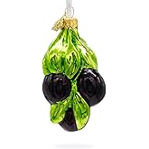 Black Olives Glass Christmas Ornament