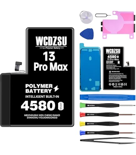 Amazon.com: AFSONGOO Battery for iPhone 13 Pro Max, Upgraded Phone