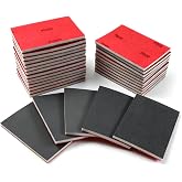 30PCS Sanding Sponge Pads, 80-3000 Grit Sandpaper Assortment for Wood Metal | 3x4 Inch,Washable &amp; Reusable Foam Sanding Block,Wet &amp; Dry Sandpaper Pads for Auto, Furniture Polishing,Smooth Finishing