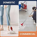Abbey Heavy Duty Kentucky Mop 450g 5 Heads Color Coded Holder Commercial view 5