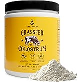 Ancestral Supplements Bovine Colostrum Powder - Grass Fed, Freeze Dried, Immune Support and Gut Health, 120 Servings