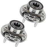 513288 Front/Rear Wheel Hub Bearing Assembly for Chevy Malibu, Impala, Equinox,for GMC Terrain for Buick Lacrosse,for Cadillac XTS CTS Regal 10-17,5Lugs w/ABS Replcaes 2pcs