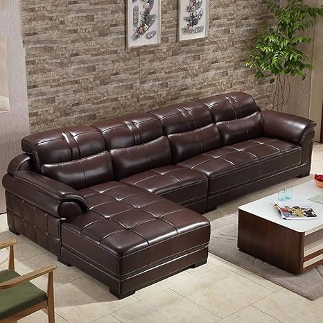 Corner Sofa Multifunctional Large Corner Sofa Fabric Settee Left