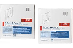 YOOZENA DuPont Tyvek FlexWrap NF 9" x 75' - 2 Pack