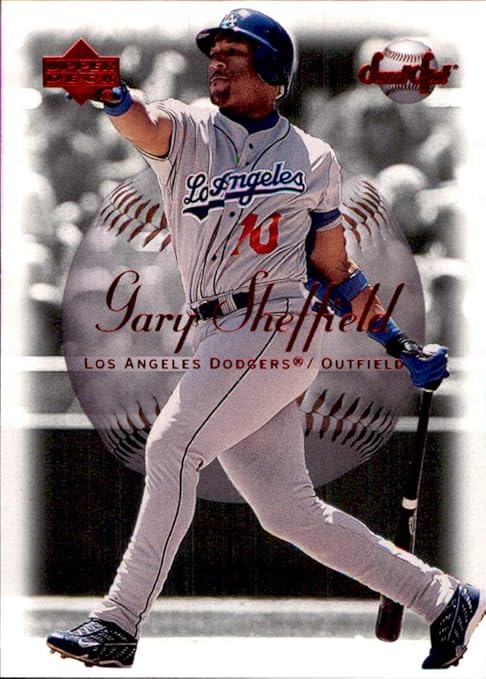 Amazon Com 2001 Sweet Spot 41 Gary Sheffield Los Angeles Dodgers