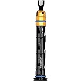 Lezyne Tool Insert Kit Multi-Tools Number Of Tools: 10 Black | Secure Fit, Magnetic Bit Holder, Steel Tool Bits, Compact, Bike End Cap Tool, Large