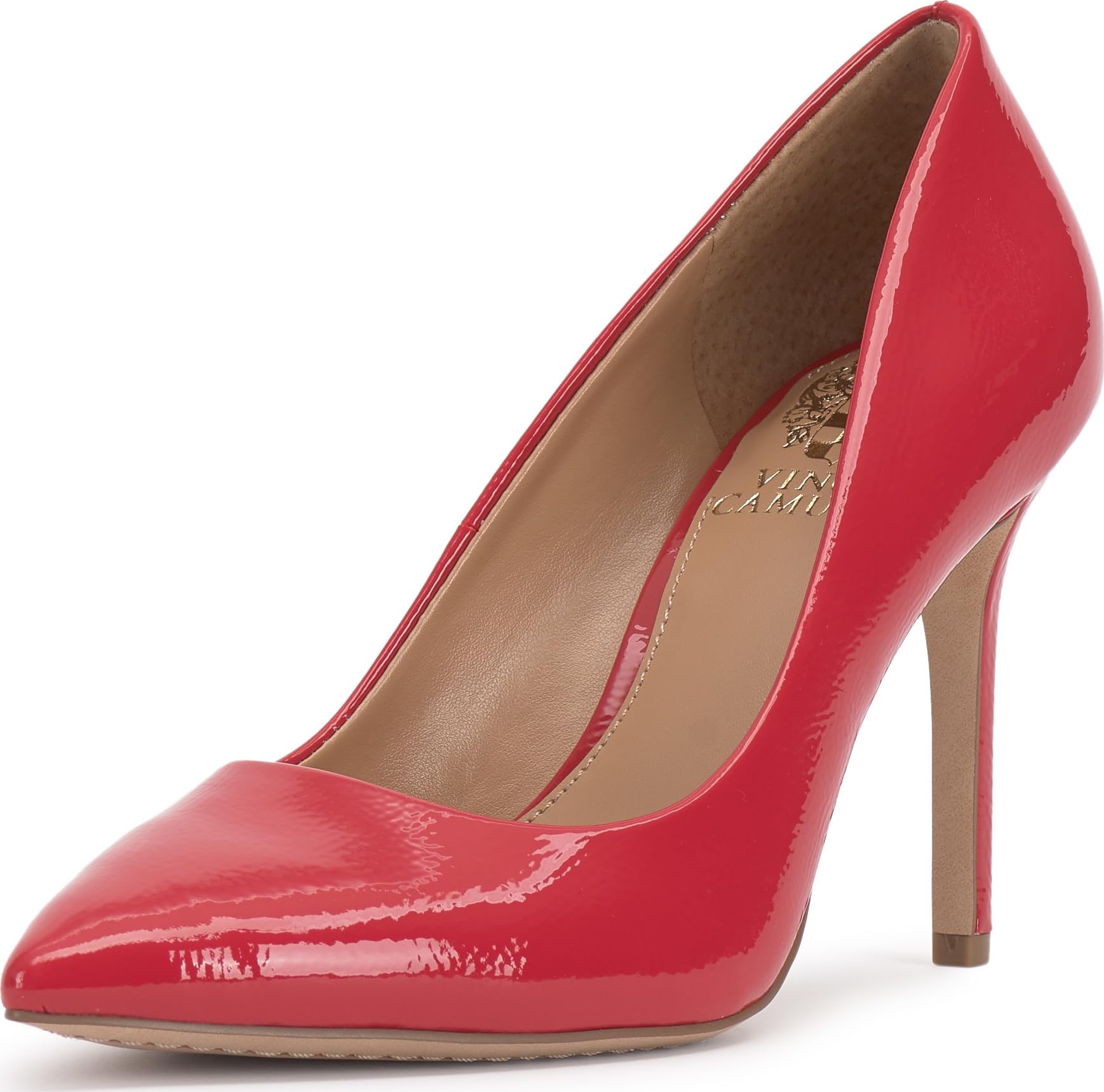 Vince Camuto Women's Savilla Pump, Salsa Patent, 8