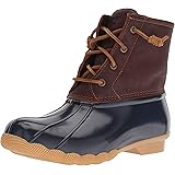 sperry women's saltwater shiny quilted rain boot