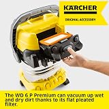 Kärcher WD 6 P Premium Wet Dry Vacuum Blower 1300W 30L Stainless Steel view 2