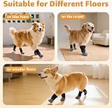 PICK FOR LIFE 2 Pairs XL Dog Socks Anti Slip Grips Adjustable Paws view 8