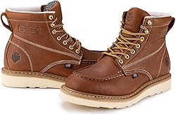 SUREWAY 6 in Mens Soft Toe Work Boots for Men-Full
