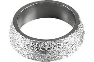 MGSTORM 2.5" Exhaust Donut Gasket - Graphite Header Manifold Downpipe Gasket for Universal Car Repair (63mm/2.5 inch) - High-