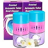 MMIOFANT Toilet Bowl Cleaner Tablets, Automatic Toilet Tank Cleaner Tablets in Bottle, Long-Lasting Powerful Cleaning, Septic Safe, Blue Water (BLUE 2 Pack)
