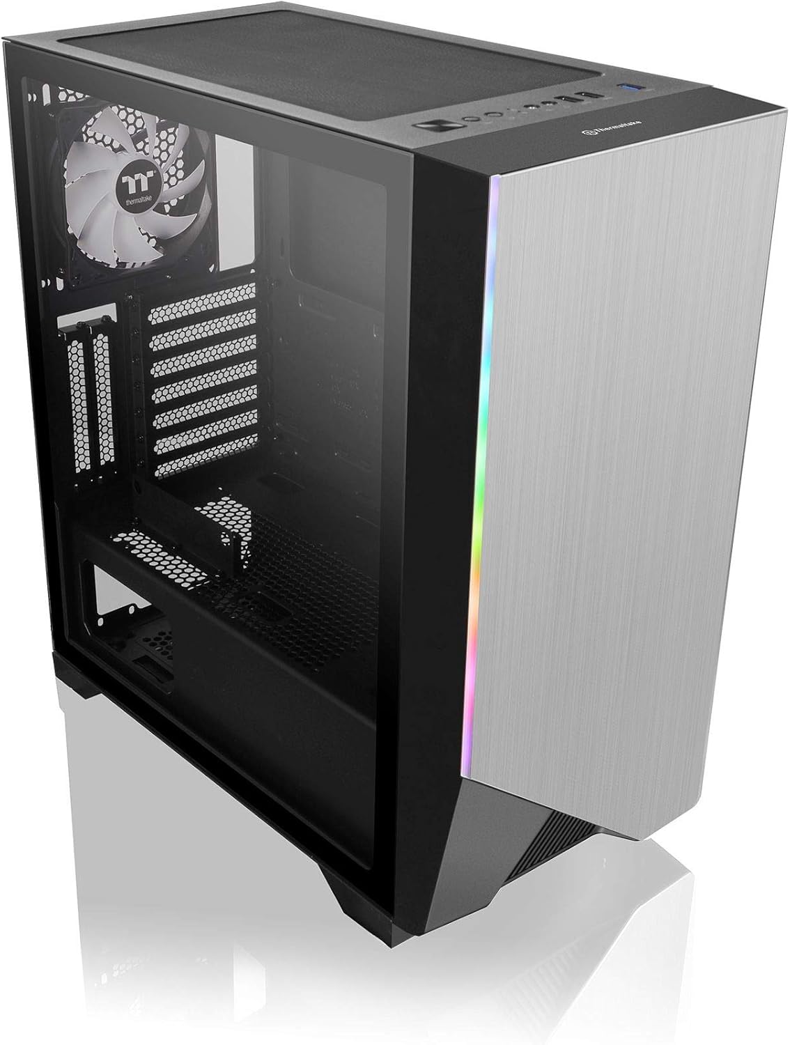 Thermaltake H550 TG ARGB Mid-Tower Chassis: Amazon.es: Informática