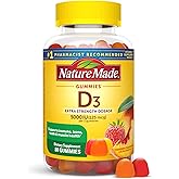 Nature Made Extra Strength Vitamin D3 5000 IU (125 mcg) per serving, Dietary Supplement for Bone, Teeth, Muscle and Immune He