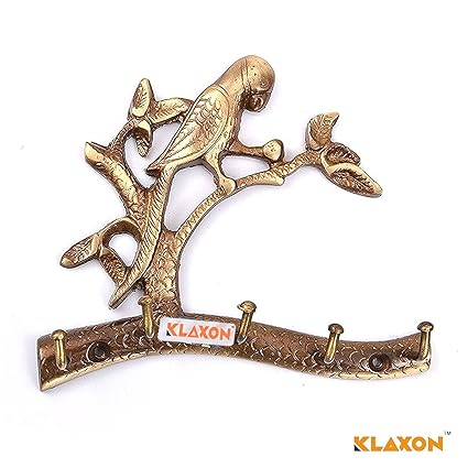 Klaxon Brass Key Holder (Antique)