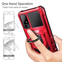 NZND Compatible with TCL 40 SE Case with Tempered