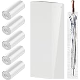 500 Pcs Clear Disposable Wet Umbrella Rain Bags Heavy Duty Umbrella Sleeve Big Covers for Wet Umbrellas Keep Church Lobby Floors Dry