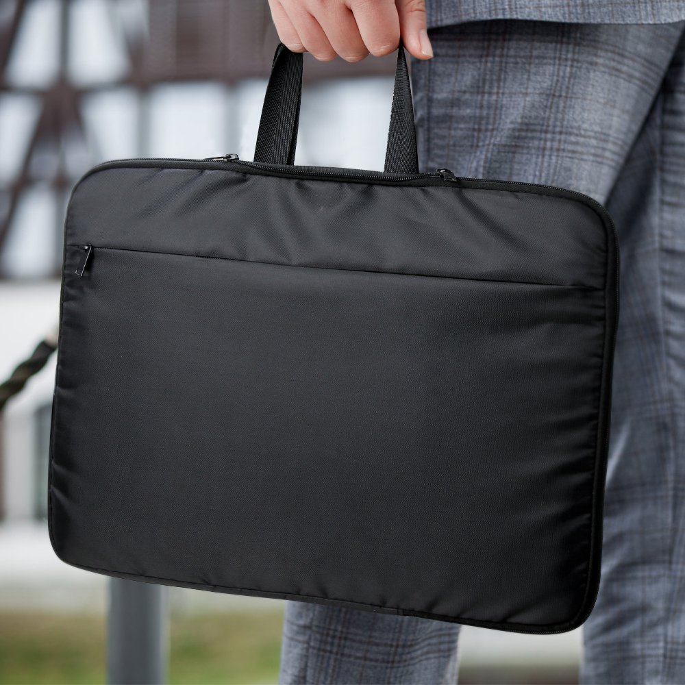 Laptop Sleeve 13-13.3 Inch,ATailorBird Ultra-Light Notebook Ultrabook Protective Bag Case Water-Resistant with Hiding Handle Fit 13 Inch MacBook/Acer/Asus/Dell/Lenovo/HP/Samsung Black